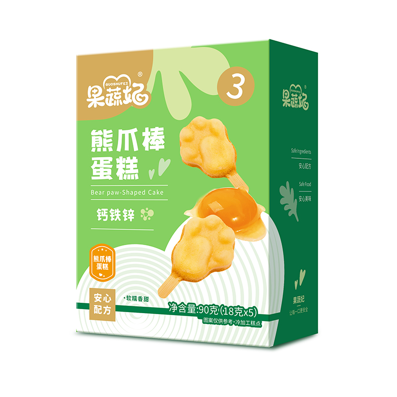 果蔬妃熊爪棒蛋糕