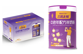 三篙無憂中老年配方羊奶粉