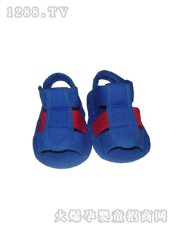 һ���{ɫ��Ь