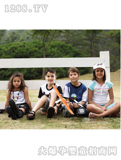 托尼艾米兒童夏裝展示