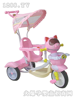 乖乖牛三輪車咪咪貓粉紅