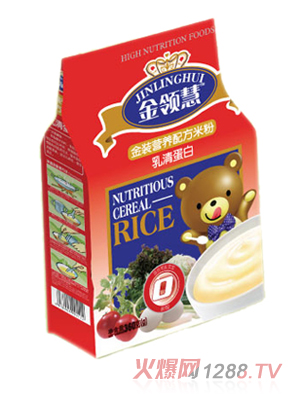 金領(lǐng)慧乳清蛋白營(yíng)養(yǎng)米粉