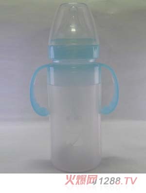 yinge寶240ML寬口徑液體硅膠奶瓶