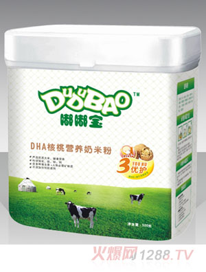 嘟嘟寶DHA核桃營養(yǎng)奶米粉
