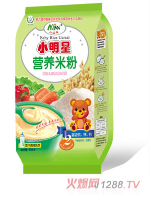 小明星營(yíng)養(yǎng)米粉第二階段