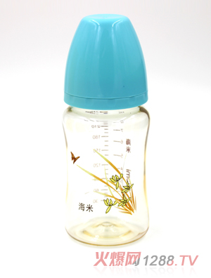 ����PPSU�ٽzӡ�������Ԅ���ƿ240ML�{(l��n)ɫ