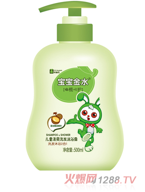 ������ˮ��ͯ��ˬϴ�l(f��)��ԡ¶500ML