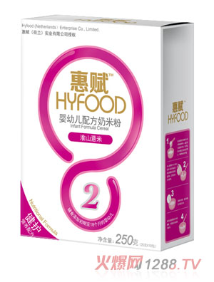 惠賦淮山薏米yingye配方奶米粉盒裝