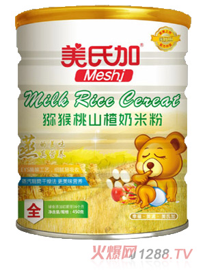 美氏加獼猴桃山楂奶米粉