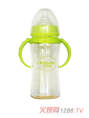 ���Č���300ml�����p���Ԅ�(d��ng)PPSU��ƿ�Gɫ