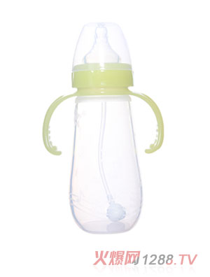 媽咪樹胖娃形300ml寬口硅膠奶瓶