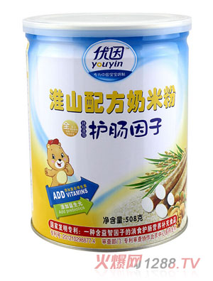 優(yōu)因淮山配方奶米粉全段