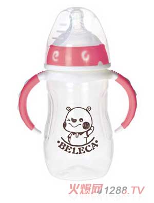 貝樂(lè)嘉PP奶瓶240ML（紅色）