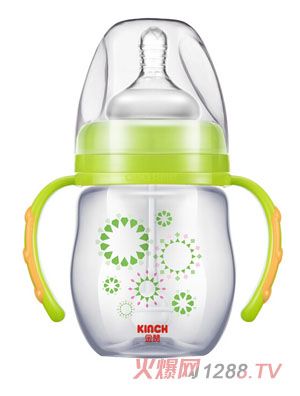 KINCH��ٝ180ML���ڎ���ȫ�Ԅ�PP�h(hu��n)����ƿ�Gɫ