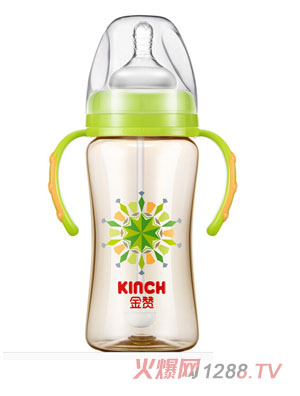 KINCH��ٝ300ML����ȫ�Ԅ�(d��ng)����PPSU��ƿ�Gɫ