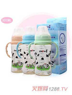皇嬰寬口PPSU自動奶瓶300ML