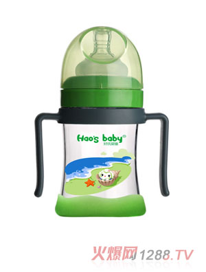 好氏嬰童海螺印花灰色雙柄奶瓶（?。?><div
                                                class=