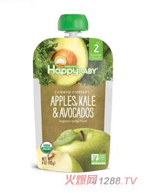 禧貝牛油果蘋果羽衣甘藍泥