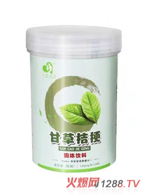 寶爸必備甘草桔梗固體飲料