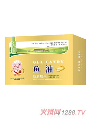 乖堡魚油凝膠糖果