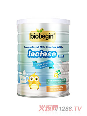 佰歐林乳糖酶調制乳粉