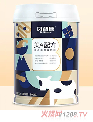 貝智康中老年營養(yǎng)奶粉美の配方