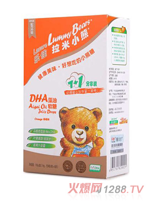 樂(lè)佳拉米小熊DHA藻油軟糖