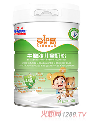 圣元美納熊愛護(hù)高牛脾肽兒童奶粉