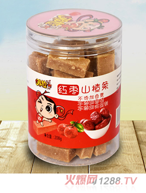 那楂紅棗山楂條208g