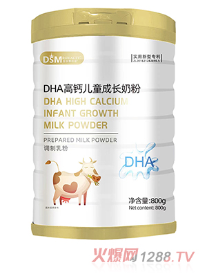 �ʼҵ�˹��DHA���}��ͯ���L(zh��ng)�̷�