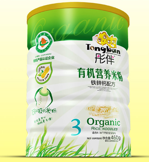 彤伴鐵鋅鈣有機米粉鐵聽裝3段