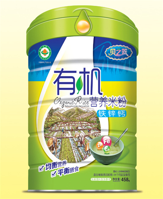 貝之籃鐵鋅鈣-營(yíng)養(yǎng)有機(jī)米粉